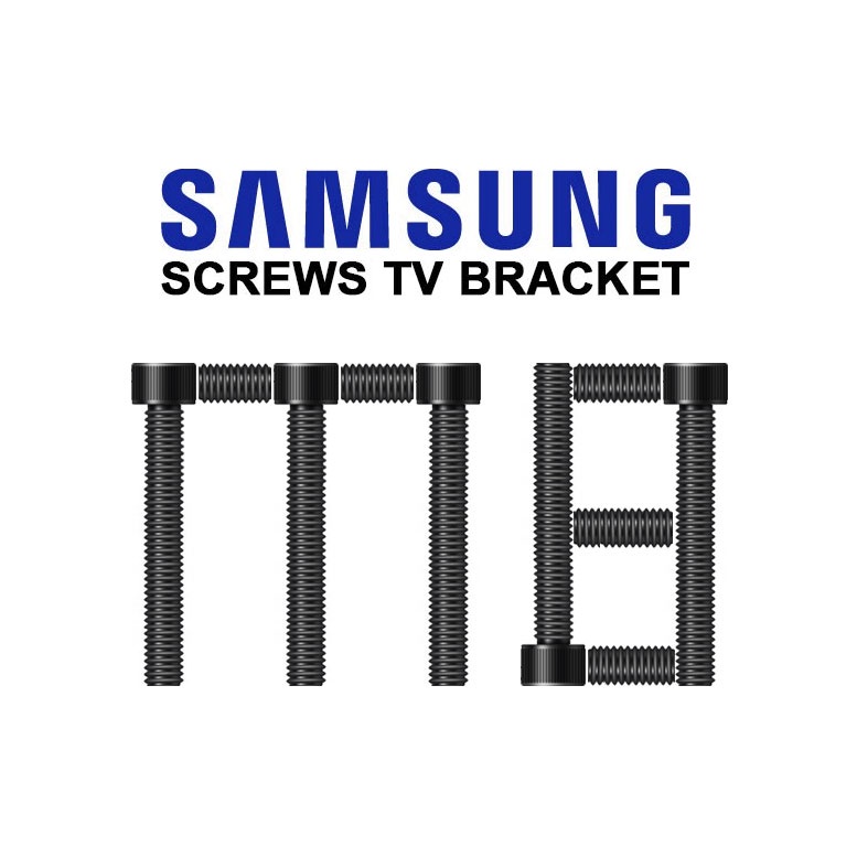 Samsung M8 Screw Wall Mount Bracket Pengantung TV Skru Shopee Malaysia