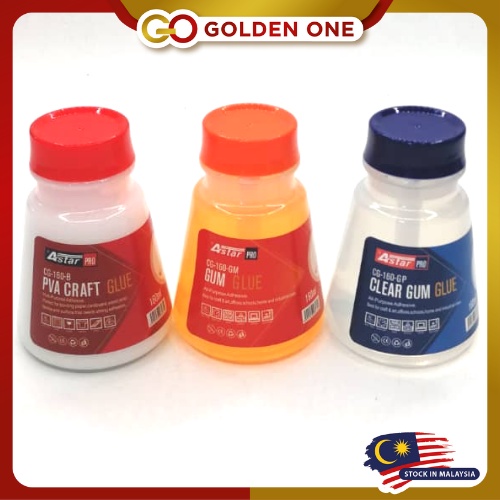 Astar PVA Craft/ Gum/ Clear Gum Glue (CG1000B/CG1000GP/CG160GM) Shopee Malaysia