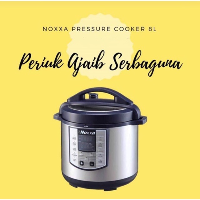 NOXXA MULTIPURPOSE PRESSURE COOKER Shopee Malaysia