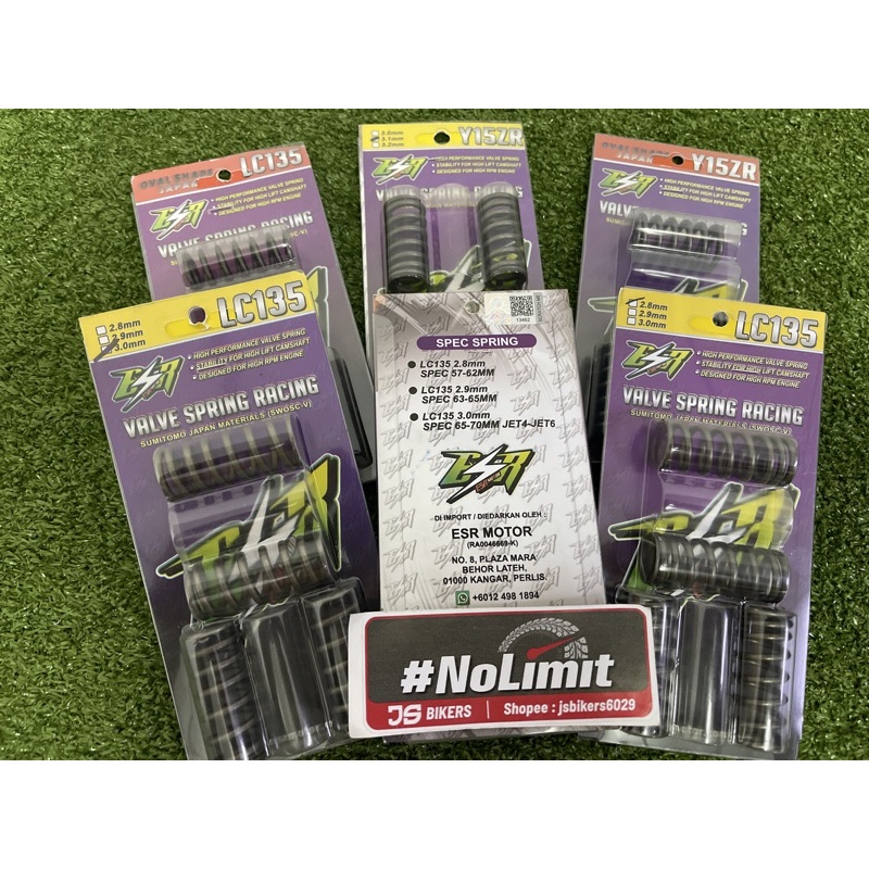 Y15zr RS150 LC135 Y16 ESR RACING VALVE SPRING (100 ORIGINAL) Shopee Malaysia