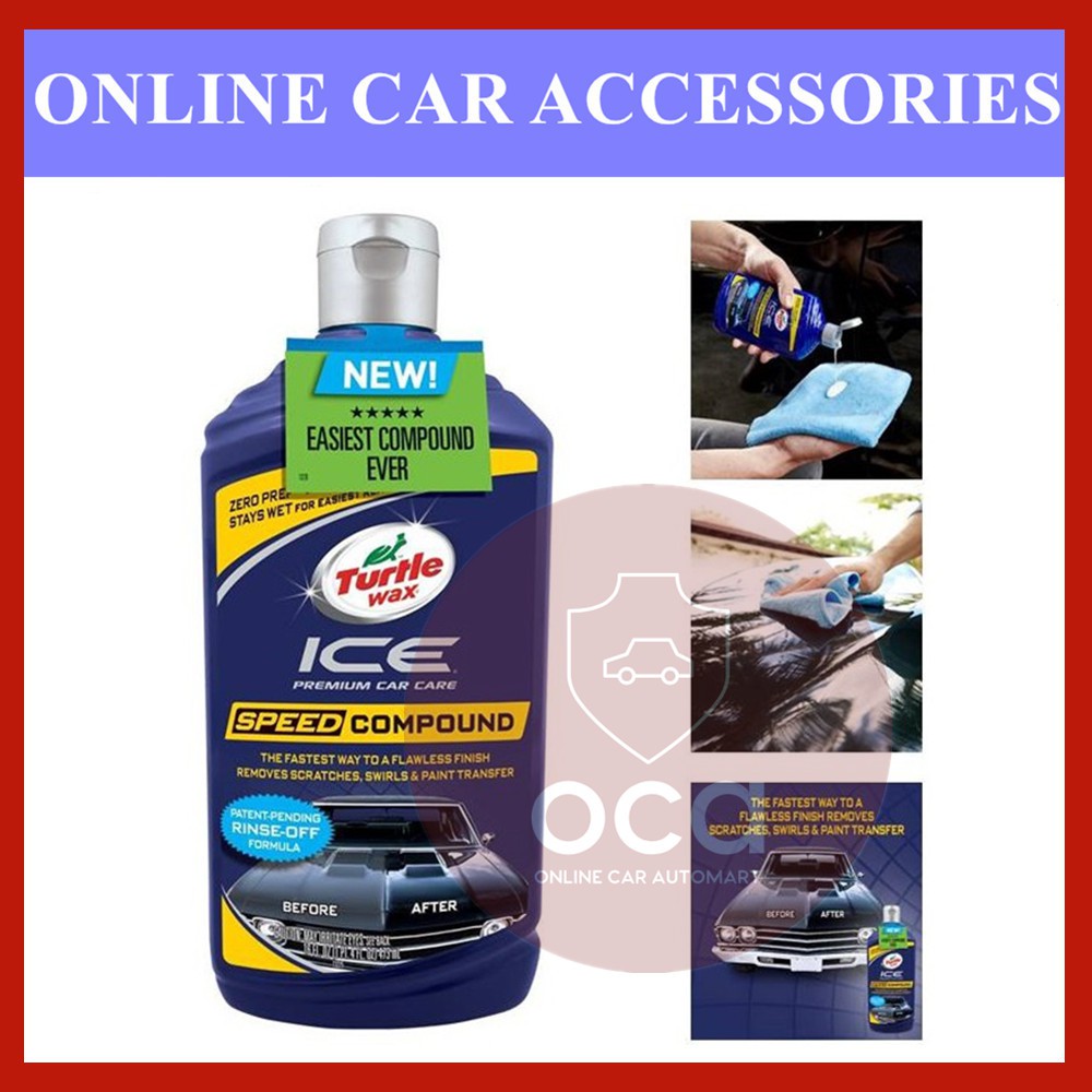 TURTLE WAX ICE SPEED COMPOUND THE FASTEST WAY TO A FLAWLESS FINISH