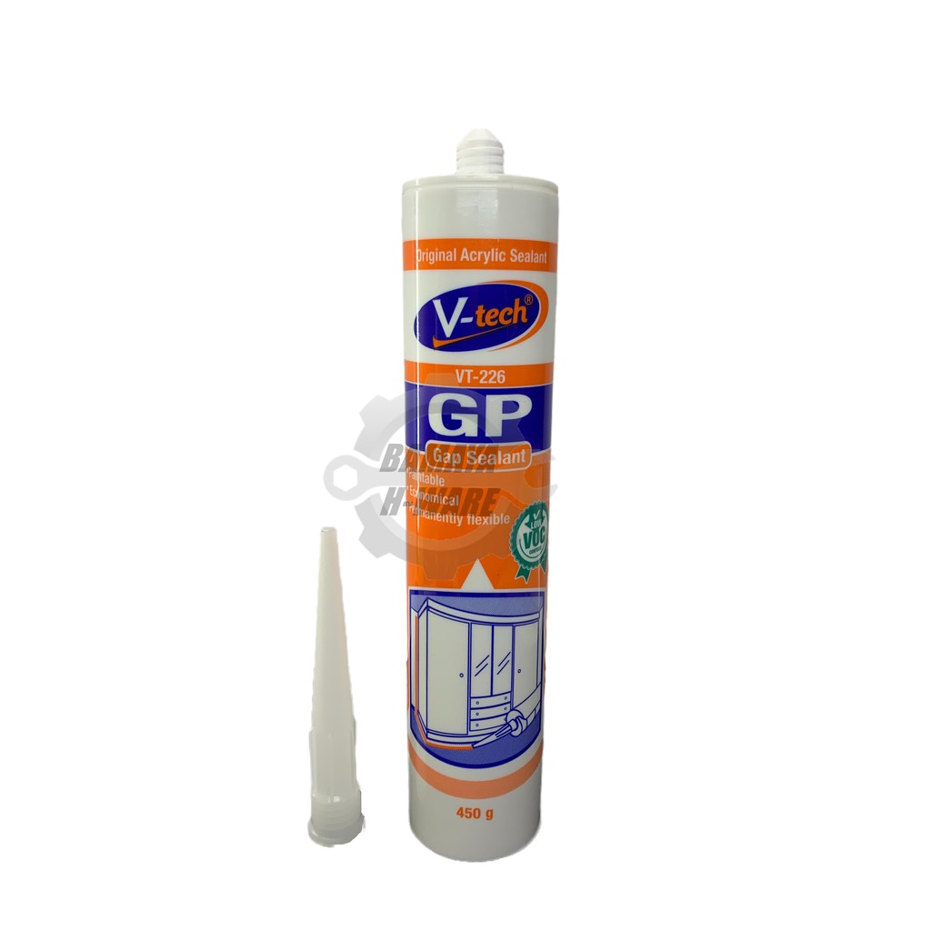 Gap Sealant VT226 Vtech Acrylic Silicone 450GM GP GAP SEALANT Shopee