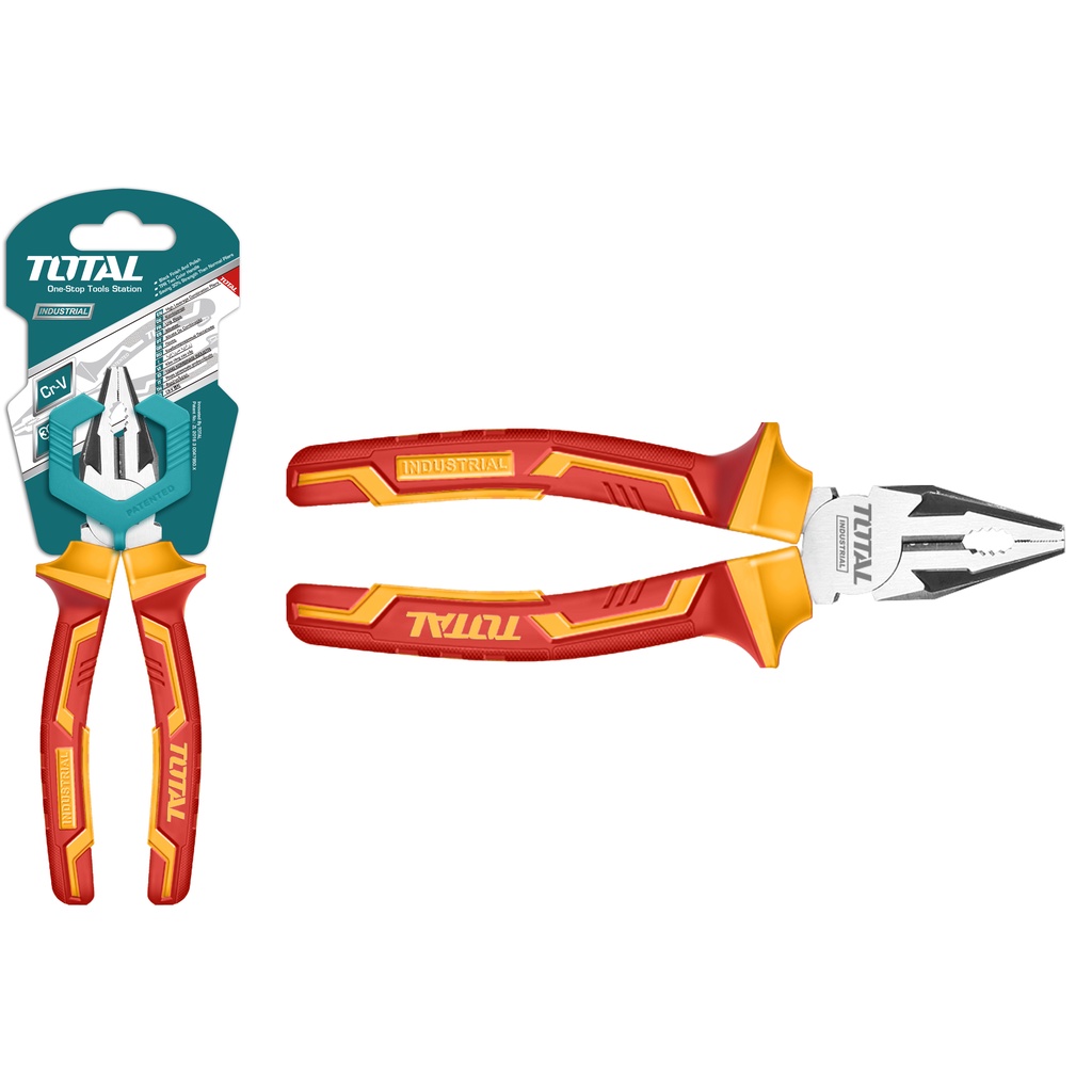 TOTAL Insulated combination pliers (THTIP2181 / THTIP2171 / THTIP2161