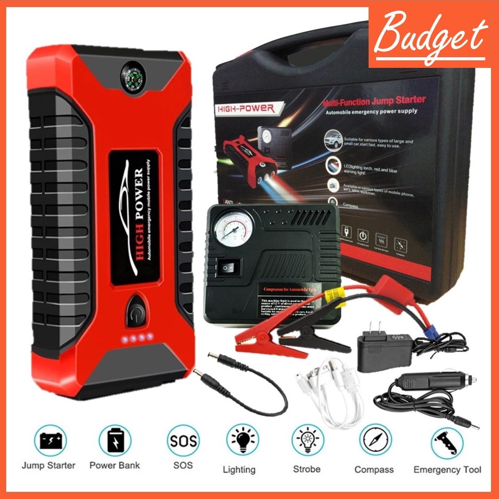 99800MAh Power bank kereta car jumper starter jumper kereta power bank