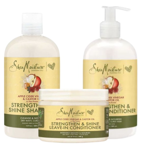 [ iiMONO ] Shea Moisture Apple Cider & Castor Oil Strengthen & Shine