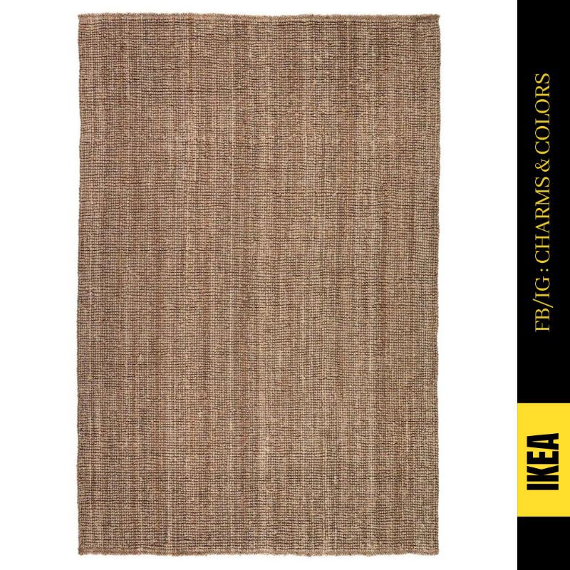 IKEA LOHALS Rug, flatwoven, natural 160x230 cm Shopee Malaysia