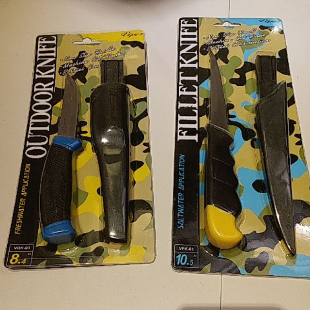 VIPER Fishing KNIFE/Outdoor Knife [Stainless steel SALTWATER grade