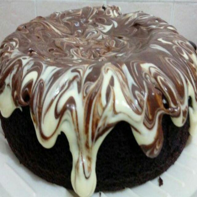 Resepi Kek Coklat Cheese Hantu