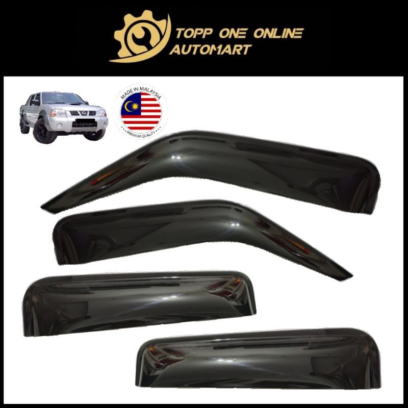 NISSAN FRONTIER 5" LOCAL DOOR VISOR (MADE IN MALAYSIA) | Shopee Malaysia