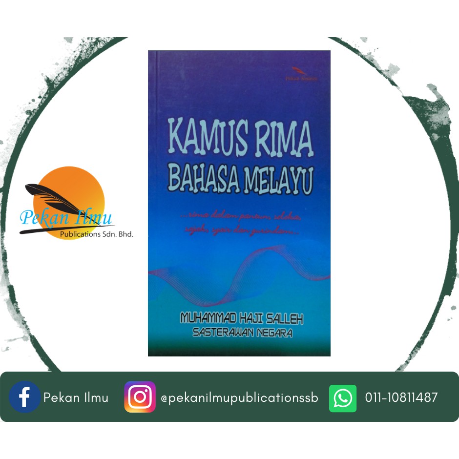 Kamus Rima Bahasa MelayuRima Dalam Pantun, Seloka, Sajak, Syair Dan Gurindam... Shopee
