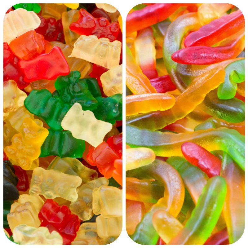 [HALAL]Haribo Gummy Bear 100+gram/ Bebeto Oily worm/ Cola bottle