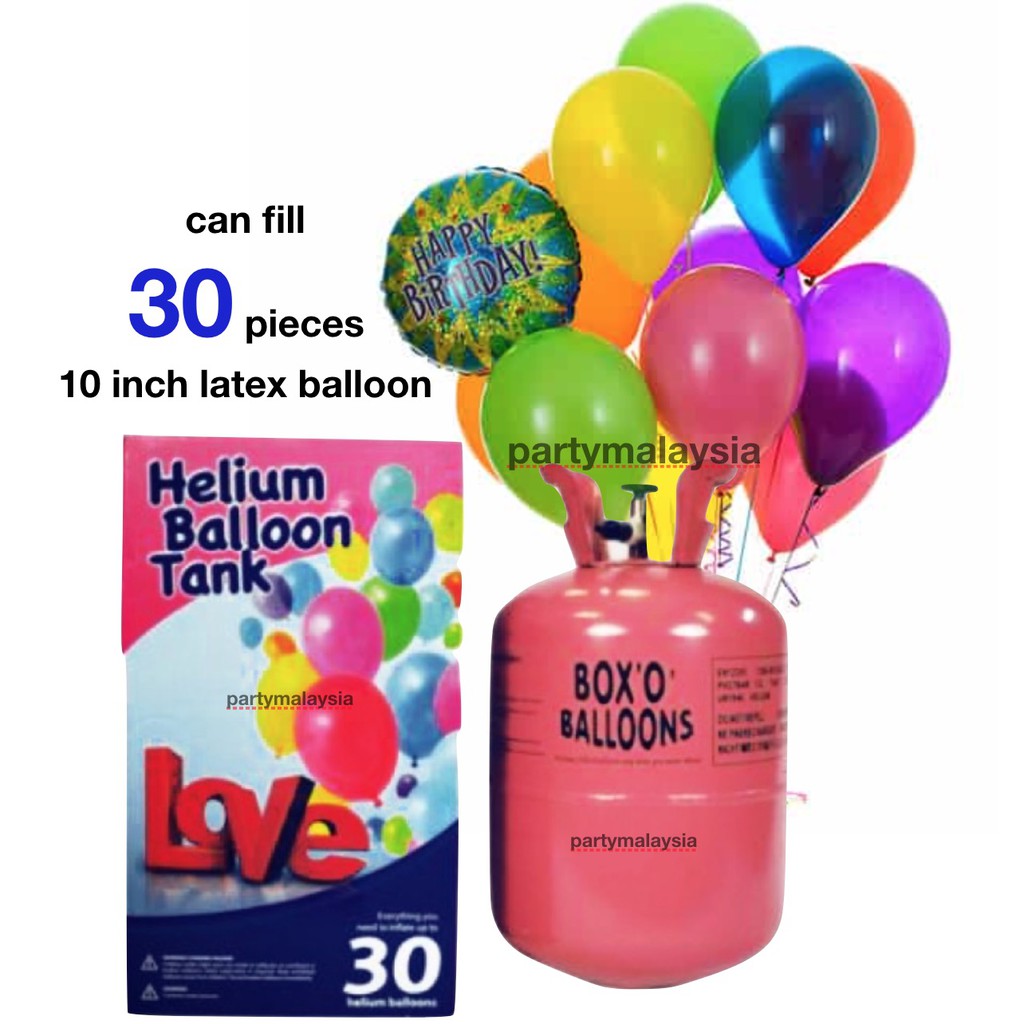 Ready stock Portable Helium Balloon Gas Tank Belon 13Liter Free Shipping Shopee Malaysia