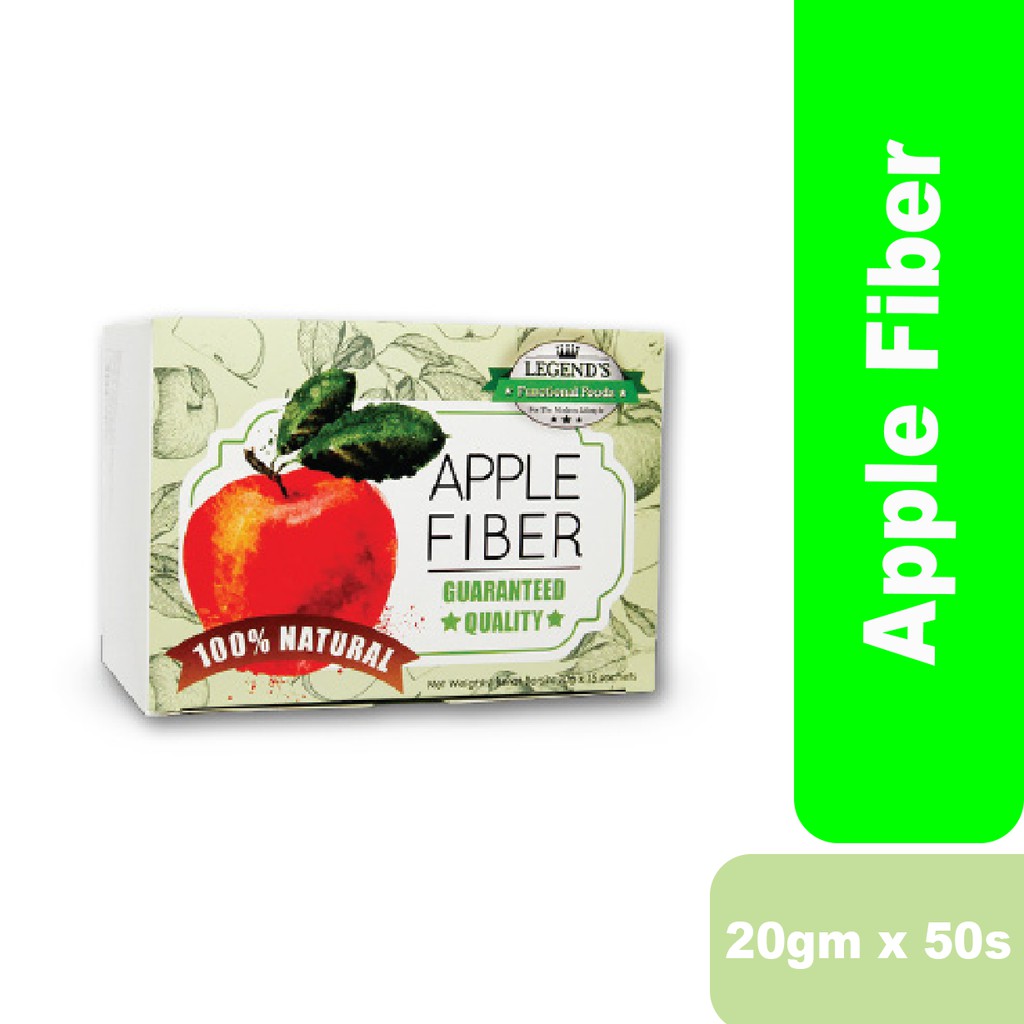 Legend’s Apple Fiber 20gm x 15 sachets Shopee Malaysia
