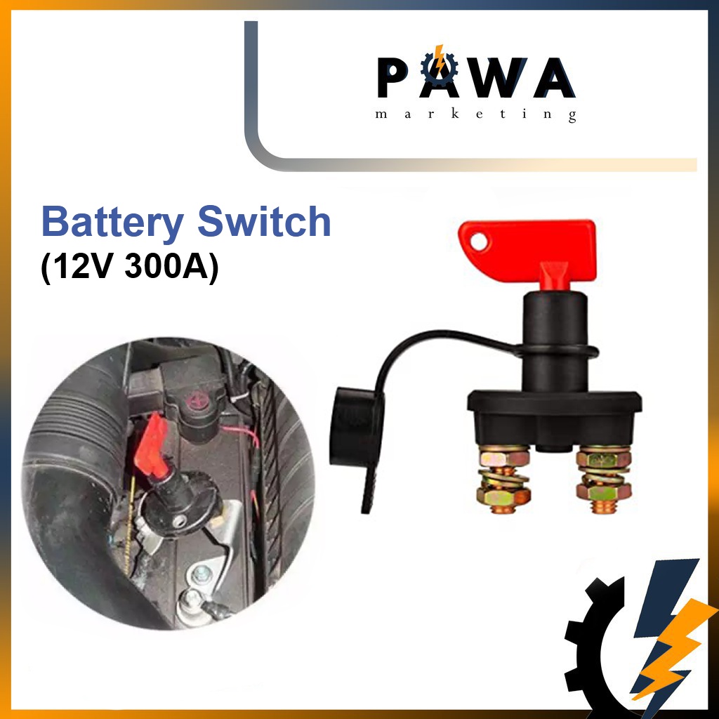Pawa Battery Main Switch Disconnector Isolator Cut Off Disconnect Power