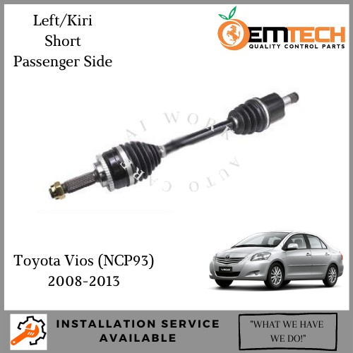 OEM TOYOTA VIOS NCP93 2008 2012 DRIVE SHAFT (LEFT) OEM TECH Shopee