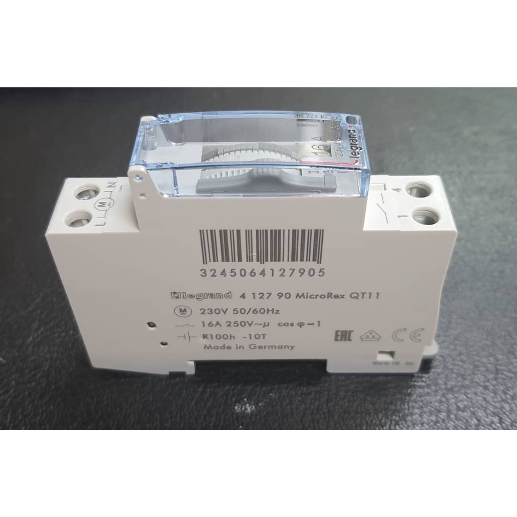 LEGRAND 24HRS TIMER S/R 100HR SLIM TYPE (1 MODULE) Shopee Malaysia