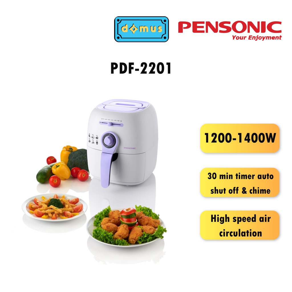 Pensonic PDF2201 Chef 's Like Air Fryer Shopee Malaysia