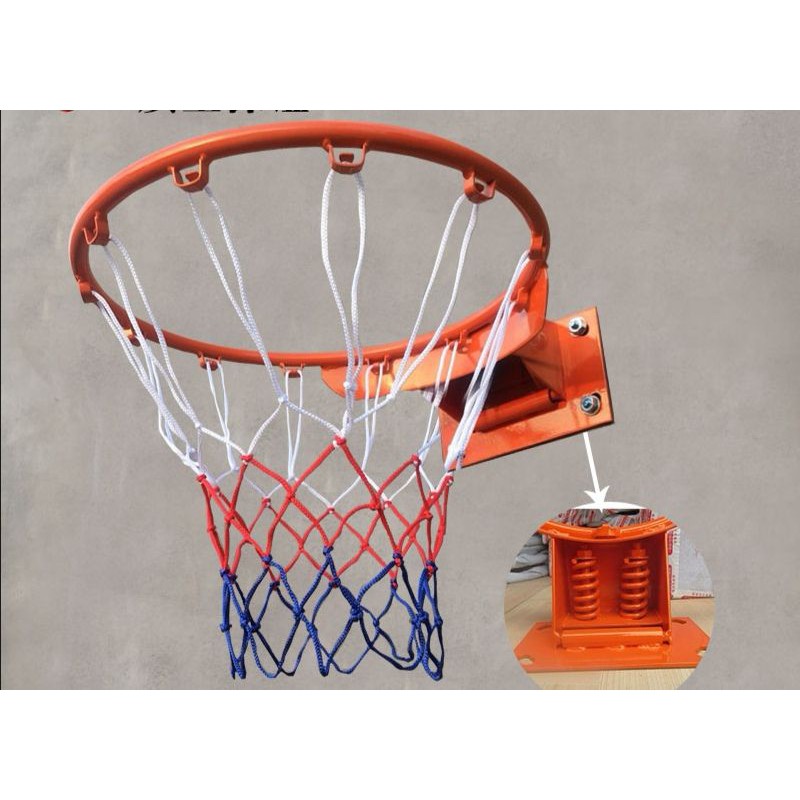 Malaysia seller🇲🇾solid basketball rim with SPRING slamdunk standard