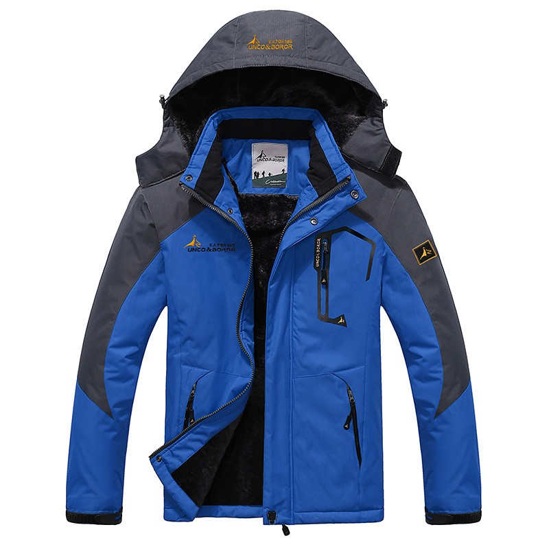 Winter Men's Outdoor Coats Waterproof Thick Jacket Male Warm Coat Mens