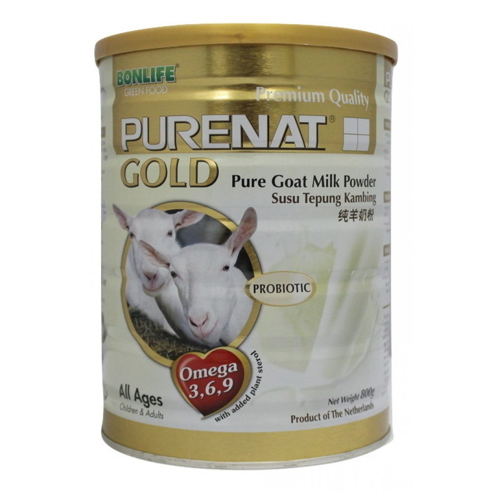 PURENAT GOLD GOAT MILK POWDER 800gram Shopee Malaysia