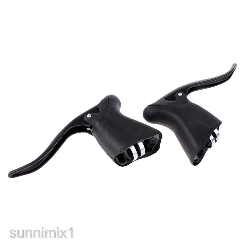 Brake Levers Set Road Racing Drop Down Handlebar Bike 22.2