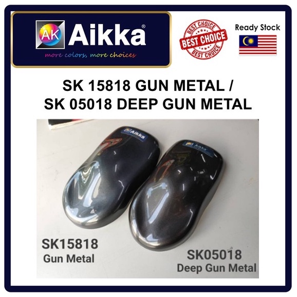 AIKKA PAINT GUN METAL COLOUR SK 15818 / SK 05018 For Car Spray Painting