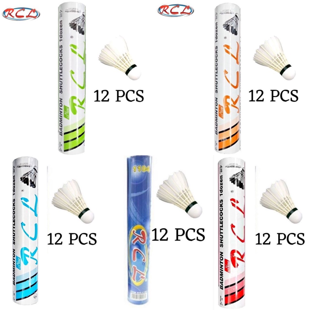 RCL Badminton Shuttlecock1101/1102/1103/1104/Super Shopee Malaysia