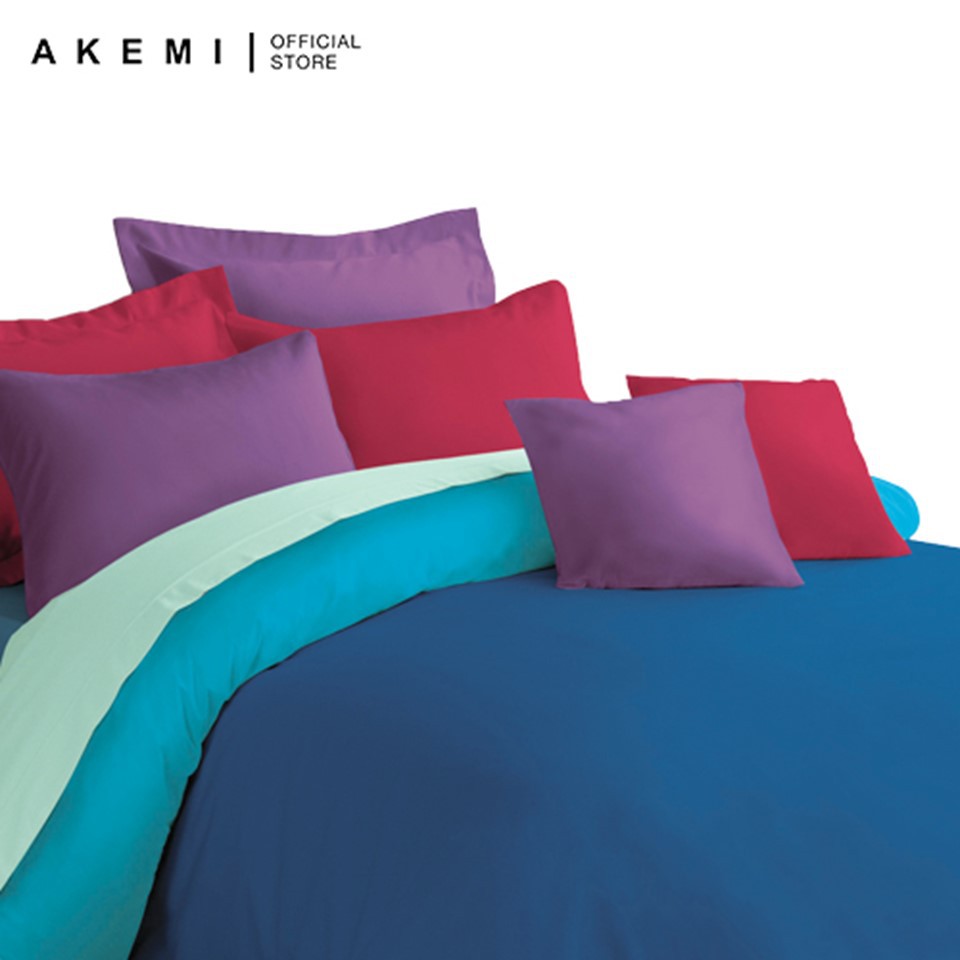 AKEMI Cotton Essentials Colour Home Divine Set of 2 Pillow Case 650TC