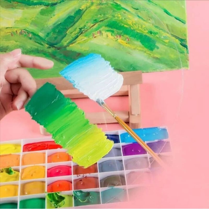 Acrylic Paint Palette For DIY Art Craft Drawing (S) Shopee Malaysia