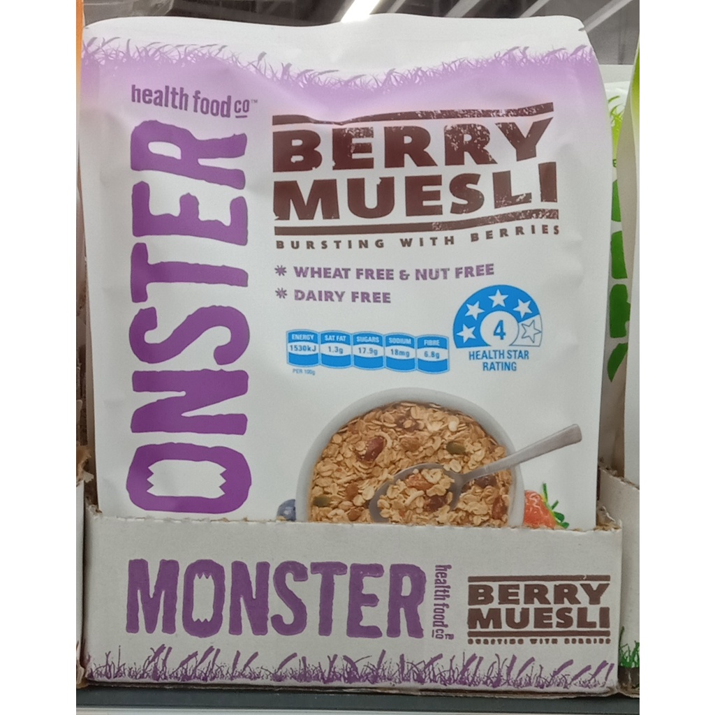 Monster Berry Muesli 600g(Australia) Shopee Malaysia