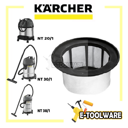 Karcher Vacuum Filter Basket For NT20 NT30 NT38 Classic Shopee Malaysia