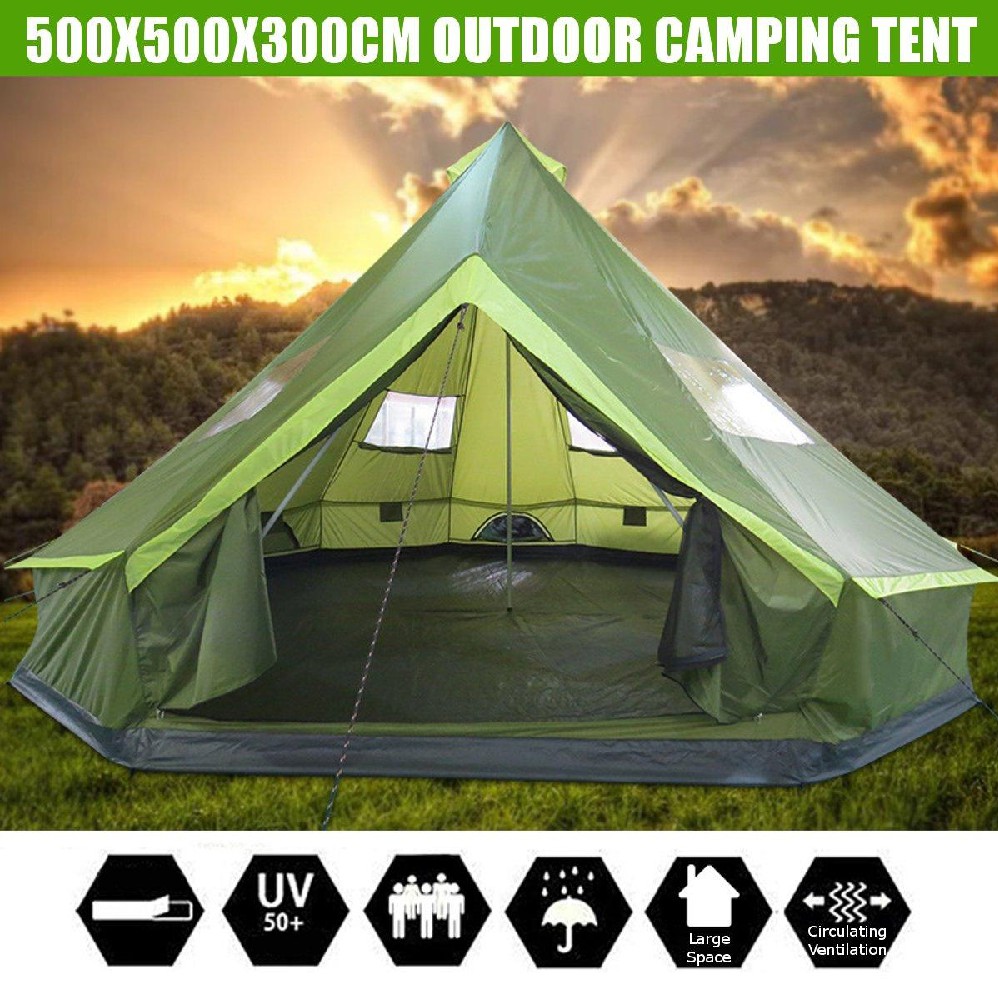 1020 People Rainproof tent Camping Outdoor Khemah Canopy untuk