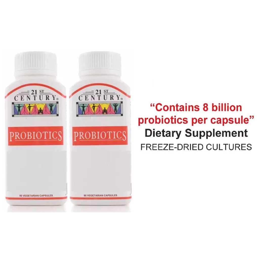 21St Century Probiotics 30 / 90 Caps (for Immunity, intestine health