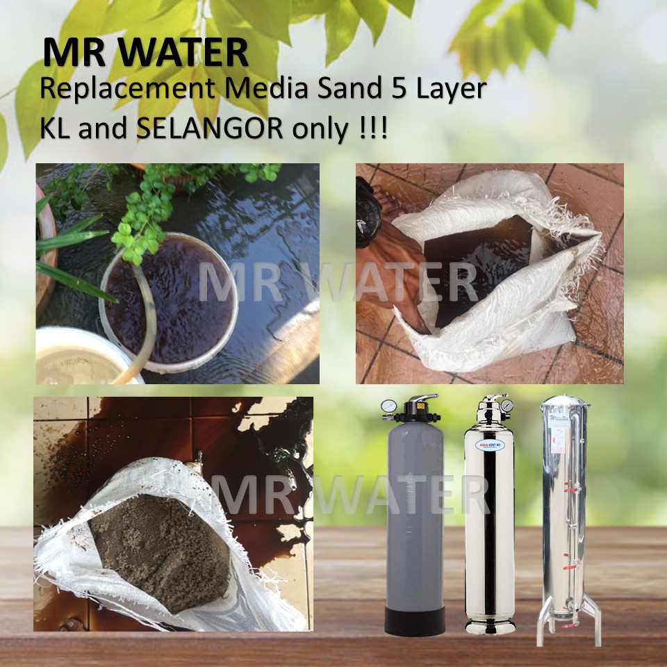 Services Replacement Outdoor Water Filter Sand ( Tukar Pasir Penapis