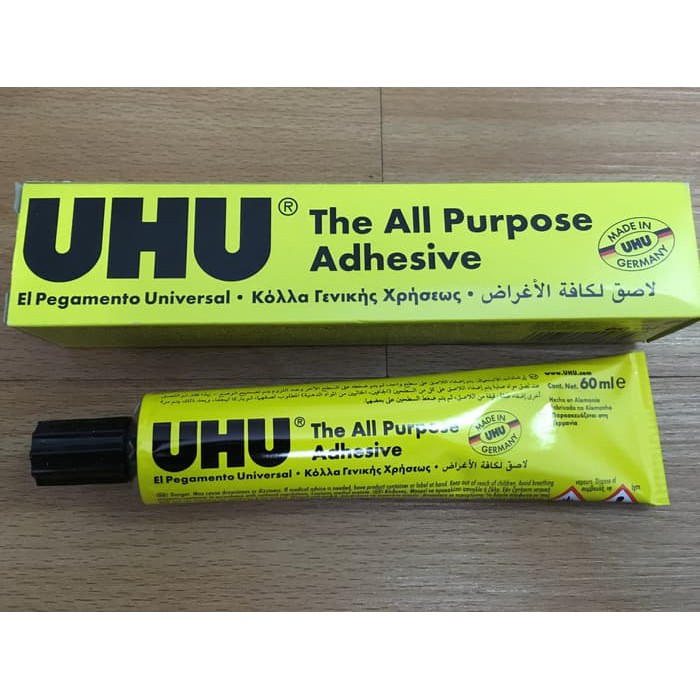 UHU All Purpose Adhesive Glue 60ml 1pc