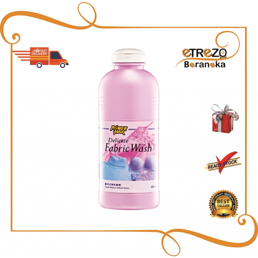 PowerMax Delicate Fabric Wash / Pencuci Kain 600ml (Original Cosway