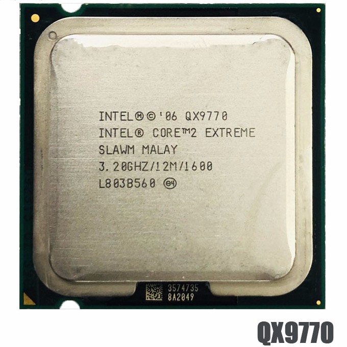 Intel Core 2 Extreme QX9770 3.2GHz QuadCore CPU Processor