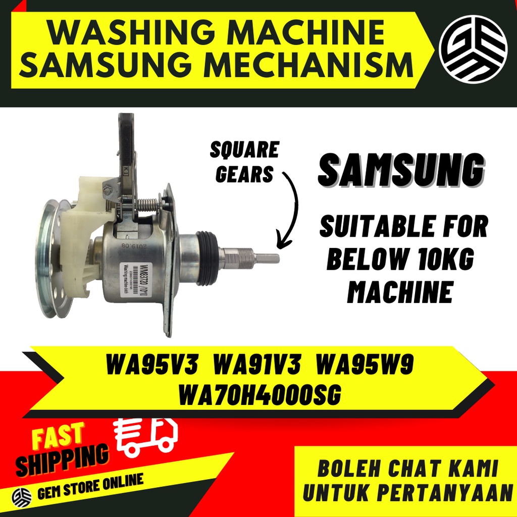 SAMSUNG WASHING MACHINE MECHANISM / MECHANISM MESIN BASUH A95V3 WA95W9