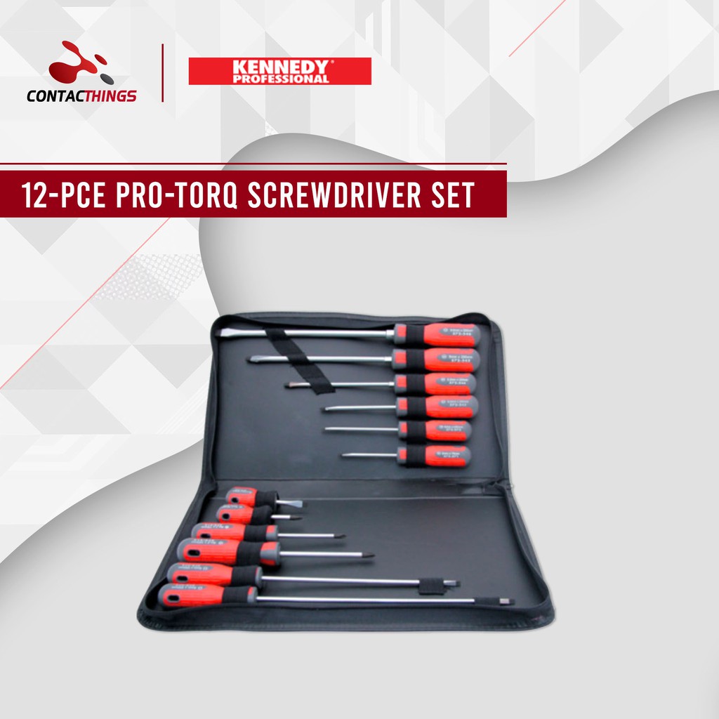 KENNEDY 12Pce ProTorq Screwdriver Set Shopee Malaysia