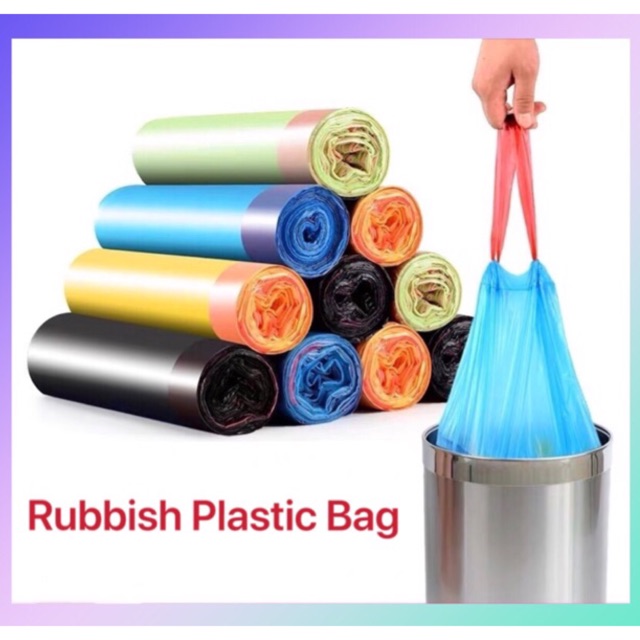 Home Garbage Bags Kitchen Garbage Bags office Garbage Bags With Rope