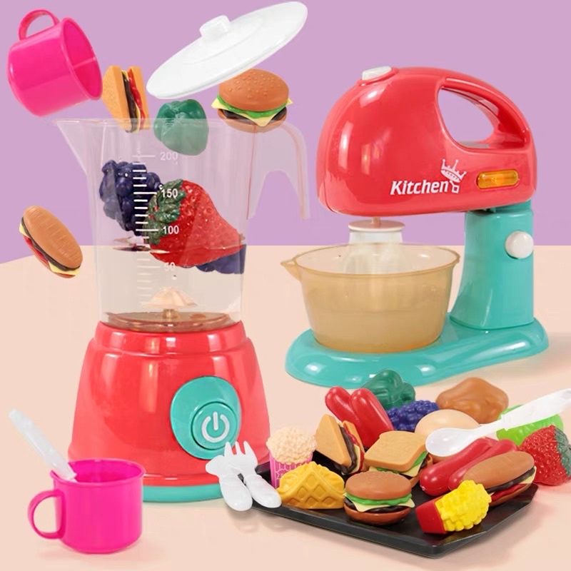 topi ny Electrical Simulation Kitchen Pretend Play Toys, Cookware