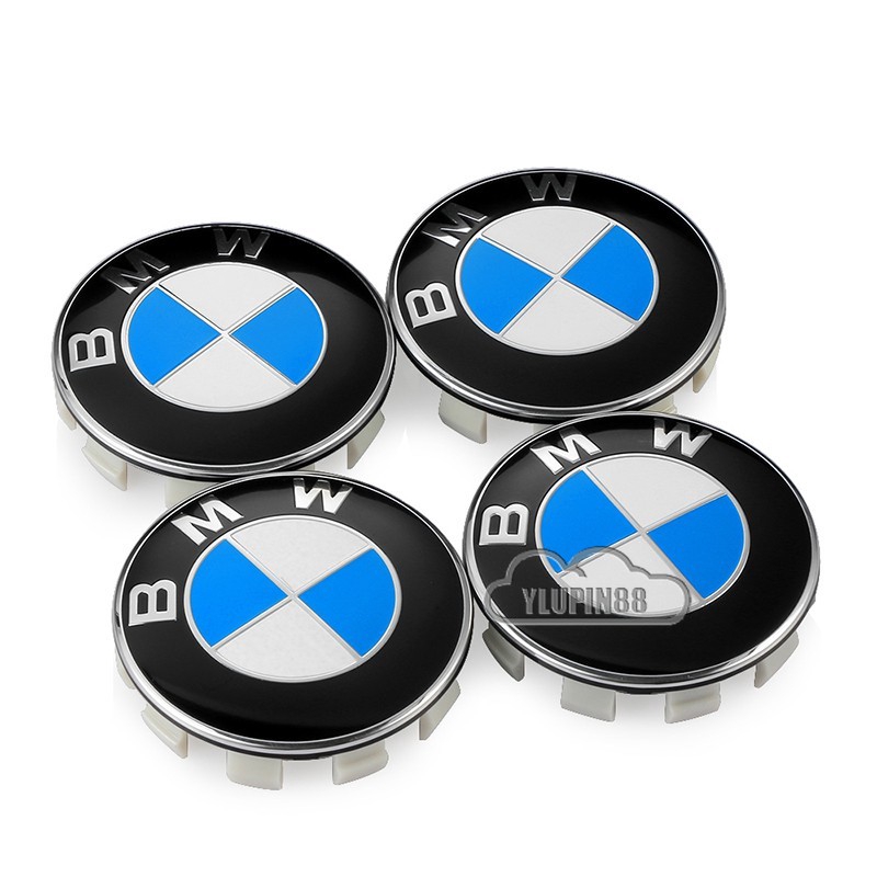 4pcs Car Wheel Center Hub Caps Cover 56mm 60mm 68mm Auto Emblem Badge