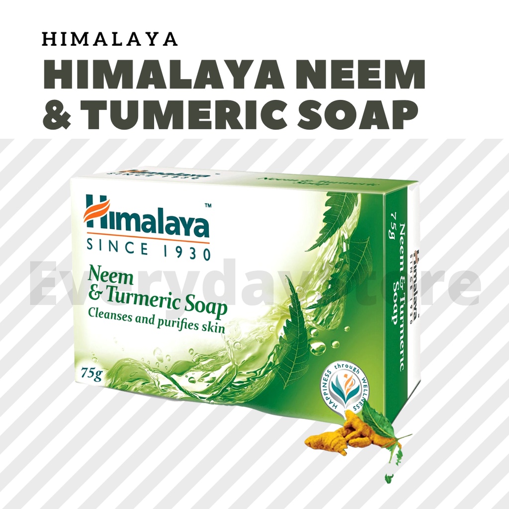 Himalaya Neem & Turmeric Soap 75grams & 125grams Shopee Malaysia