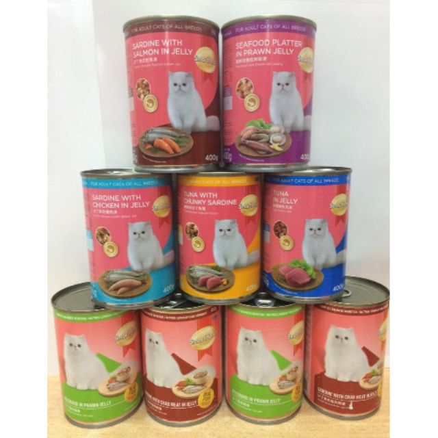 Smart heart 400g cat canned cat food makanan kucing Shopee Malaysia