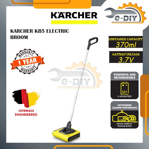 KARCHER Cordless Electric Broom KB5 Mini Vacuum Cleaner Vaccum Cleaner