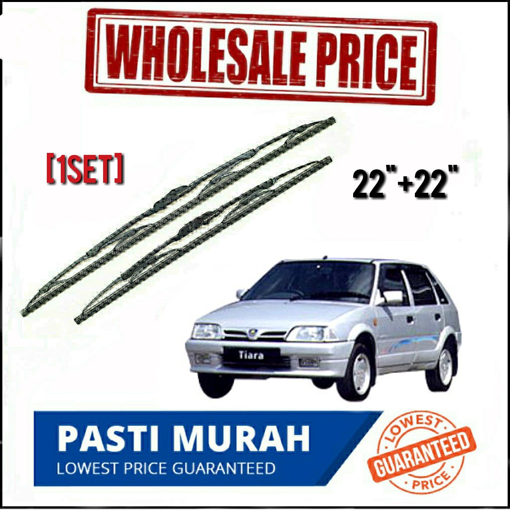 PROTON TIARA ("22+"22) SOFT WIPER BLADE [MADE IN MALAYSIA] Shopee Malaysia