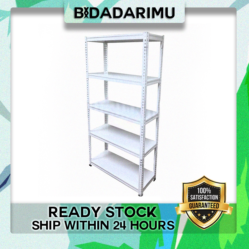 4 Tier or 5 Tier Steel Shelving Medium Duty Rack / Rack / Boltess Rack