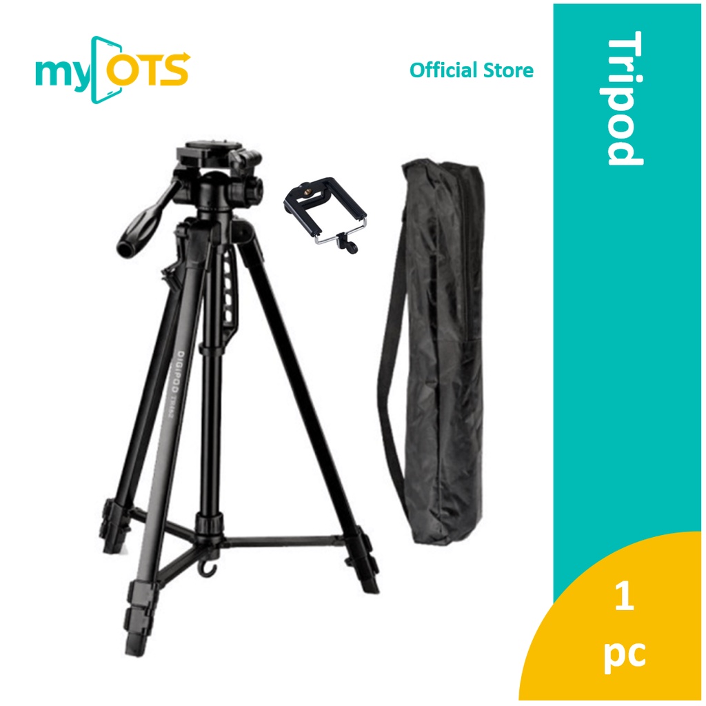 Tripod Professional Portable Lightweight Aluminium Tripod Stand 1020