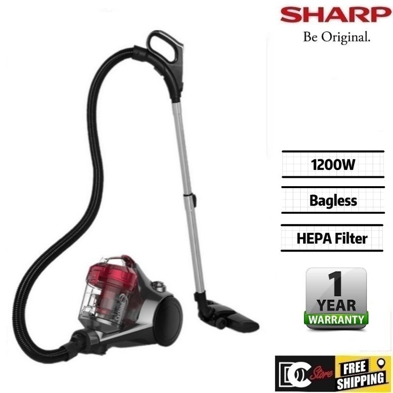 SHARP 1200W CYCLONE ACTION VACUUM CLEANER ECC1219 Shopee Malaysia