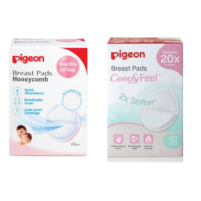 Pigeon Breast Pad (60s) / Comfy Feel (12s/60s/100s) Shopee